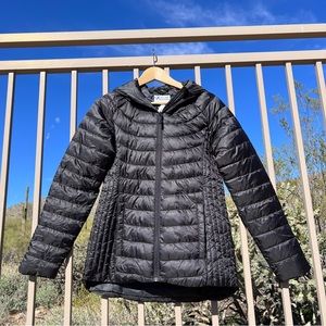 Excelled NWT Women’s Hooded Puffer Jacket (Kohl’s) S Black Style LX1017PP